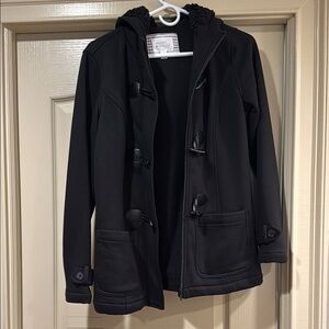 Market & Spruce Charcoal Gray Coat